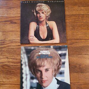 Tammy Wynette LOT Womanhood Stand By Your Man Vinyl LP 1978 Epic Records LPC